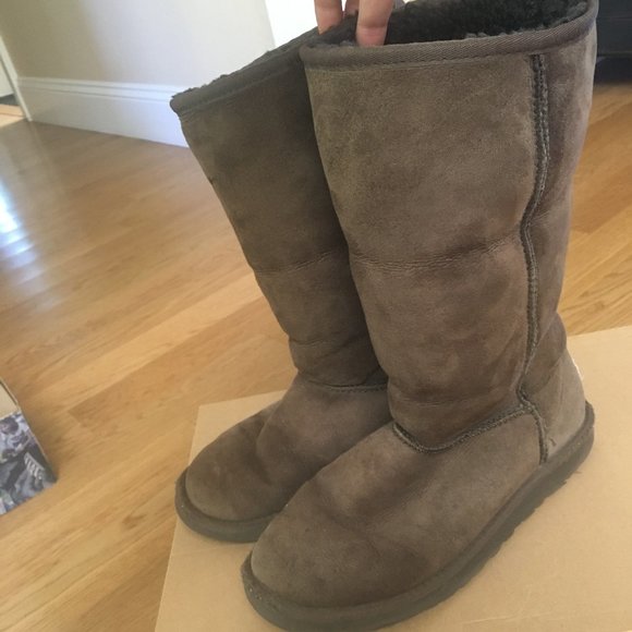 UGG Shoes - Tall Chocolate Brown UGGs